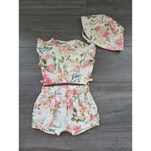 Jessica simpson baby girl outfit 0-3 mos